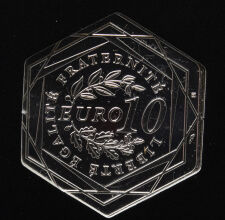 Frankreich 10 Euro 2021 - Olympische Spiele Paris 2024  im Blister  unc.