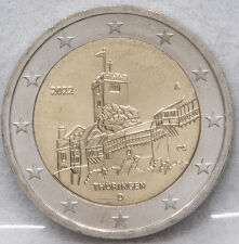 Deutschland 2 Euro 2022 - Thüringen -Wartburg - A*