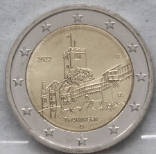 Deutschland 2 Euro 2022 - Thüringen -Wartburg - D*