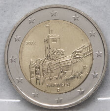 Deutschland 2 Euro 2022 - Thüringen -Wartburg - F*