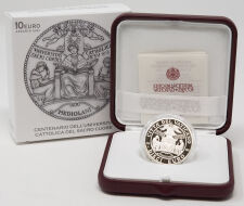 Vatikan 10 Euro 2021 - Universität des heiligen Herzen
