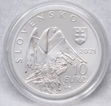 Slowakei 10 Euro 2021 - Alexander Dubcek BU