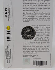 Frankreich 10 Euro 2022 - 50 Jahre Smiley  im Blister  unc.