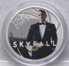 Tuvalu 50 Cent 2022 - James Bond Serie #23 - Skyfall
