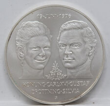 Schweden 50 Kronen 1976 - Krönung Carl und Silvia*