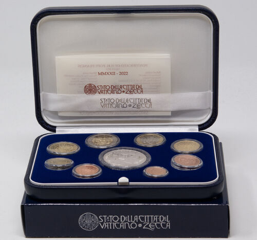 Vatikan KMS 2022 + 20 Euro Silber PP*