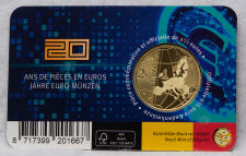 Belgien 2,5 Euro 2022 (NL) - 20 Jahre Euro  in Coincard