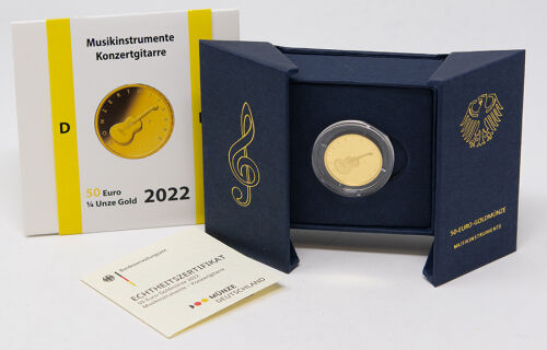 Deutschland 50 Euro 2022 - Konzertgitarre - D