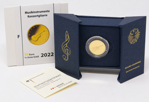Deutschland 50 Euro 2022 - Konzertgitarre - F