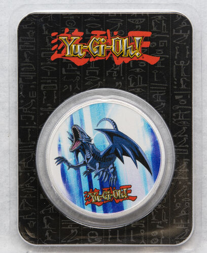 Niue 2 Dollar 2022 - Yu-Gi-Oh! - White Dragon - Coincard*
