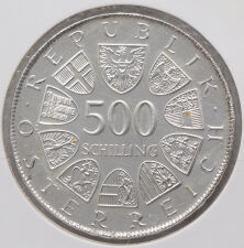 Österreich 500 Schilling 1980 - 100 Jahre Rotes Kreuz* PP