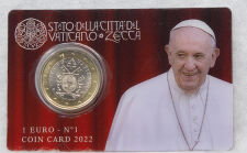 Vatikan 1 Euro 2022 Coincard - #1