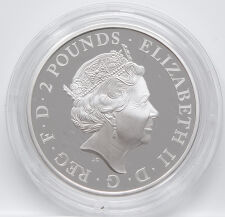 Großbritannien 2 Pfund 2023 - Lunar - Jahr des Hasen PP