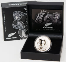 Neuseeland 1 Dollar 2022 - Black Ferns - PP*
