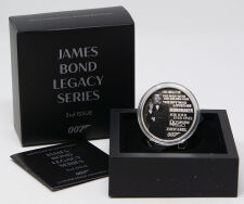 Tuvalu 1 Dollar 2022 - James Bond - Legacy #2 - Roger Moore*
