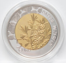 Luxemburg 5 Euro 2022 - Flora : Seidelbast