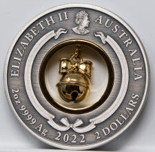 Australien 2 Dollar 2022 - Jingle Bell - Weihnachtsmünze - 2 oz.*