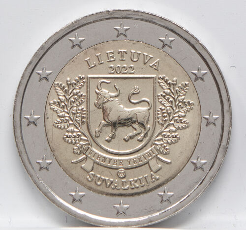 Litauen 2 Euro 2022 - Suvalkija - unc.