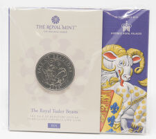 Großbritannien 5 Pfund 2023 - The Royal Tudor Beasts #3 - Yale of Beaufort BU