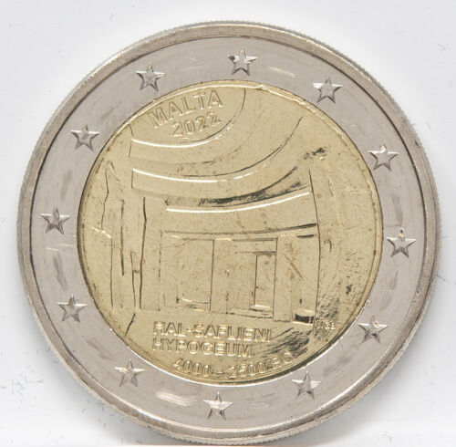 Malta 2 Euro 2022 - Hypogäum von Hal-Saflieni unc.