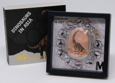 Samoa 20 Cent 2022 - Dinosaur - Mamenchisaurus - Kupfer PP