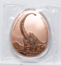 Samoa 20 Cent 2022 - Dinosaur - Mamenchisaurus - Kupfer PP
