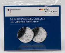 Deutschland 20 Euro 2023 - Bertolt Brecht - PP