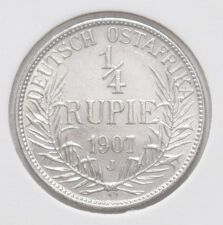Deutsch Ostafrika 1/4 Rupie 1907 - J*