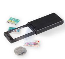 LED-Aufziehlupe mit 2,5- und 45-facher...