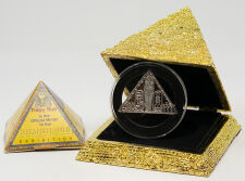 Isle of Man One Crown 2008 - Tutanchamun - Pyramid Coin*