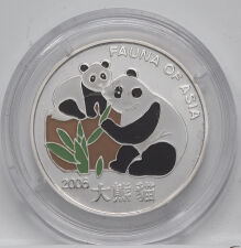 Korea 2 Won 2006 - Fauna of Asia - Panda* 7 g. Silber
