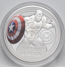 Niue 2 Dollar 2023 - Marvel Classics #1 - Captain America* 1 oz Silber