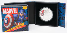 Niue 10 Dollar 2023 - Marvel Classics #1 - Captain America 3 oz. Silber