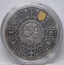 Niue 5 Dollar 2022 - Camelot Serie #2 - Sir Lancelot
