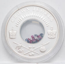 Cook Islands 1 Dollar 2002 - Crown Jewels - Locket Coin - Silber*