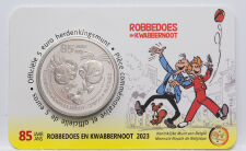 Belgien 5 Euro 2023 - Spirou & Fantasio - Coincard