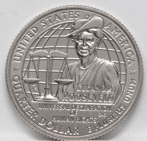 USA 25 Cent 2023 - American Women Quarter #3 - Eleanor Roosevelt  - P*