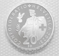 Schweiz 20 Franken 2023 - Bundesverfassung - unz.