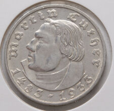 Deutsches Reich 2 Reichsmark 1933 - Martin Luther - D*
