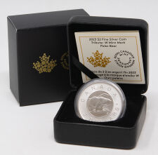 Kanada 2 Dollar 2023 - Polar Bear - Mint Mark W*