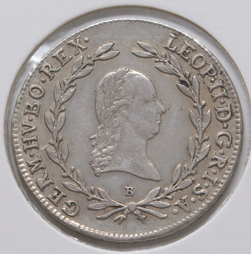 Österreich 20 Kreuzer 1792 - Leopold II. *