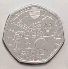 Großbritannien 50 Pence 2023 - Star Wars - R2-D2...