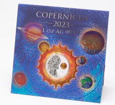 Malta 5 Euro 2023 - Kopernikus - 1 oz Silber BU