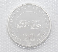 Schweiz 20 Franken 2023 - Luftseilbahn Titlis - unz.