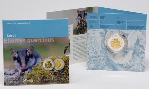 Luxemburg 5 Euro 2023 - Fauna - Gartenschläfer
