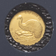 Australien 2 Dollar 2023 - Mini Money - Emu - 0,5 g Gold