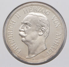 Deutsches Reich 3 Mark 1909 - Friedrich II. - Herzog von Anhalt*