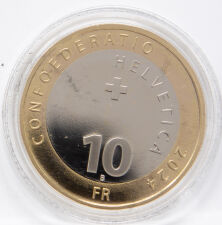 Schweiz 10 Franken 2024 - Rhonegletscher - PP*