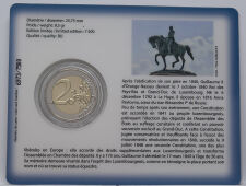 Luxemburg 2 Euro 2024 - Guillaume II. - Coincard