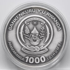 Ruanda 2023 1000 RW Francs - Nautische Unze - Great Eastern - 3 oz. - antique finish